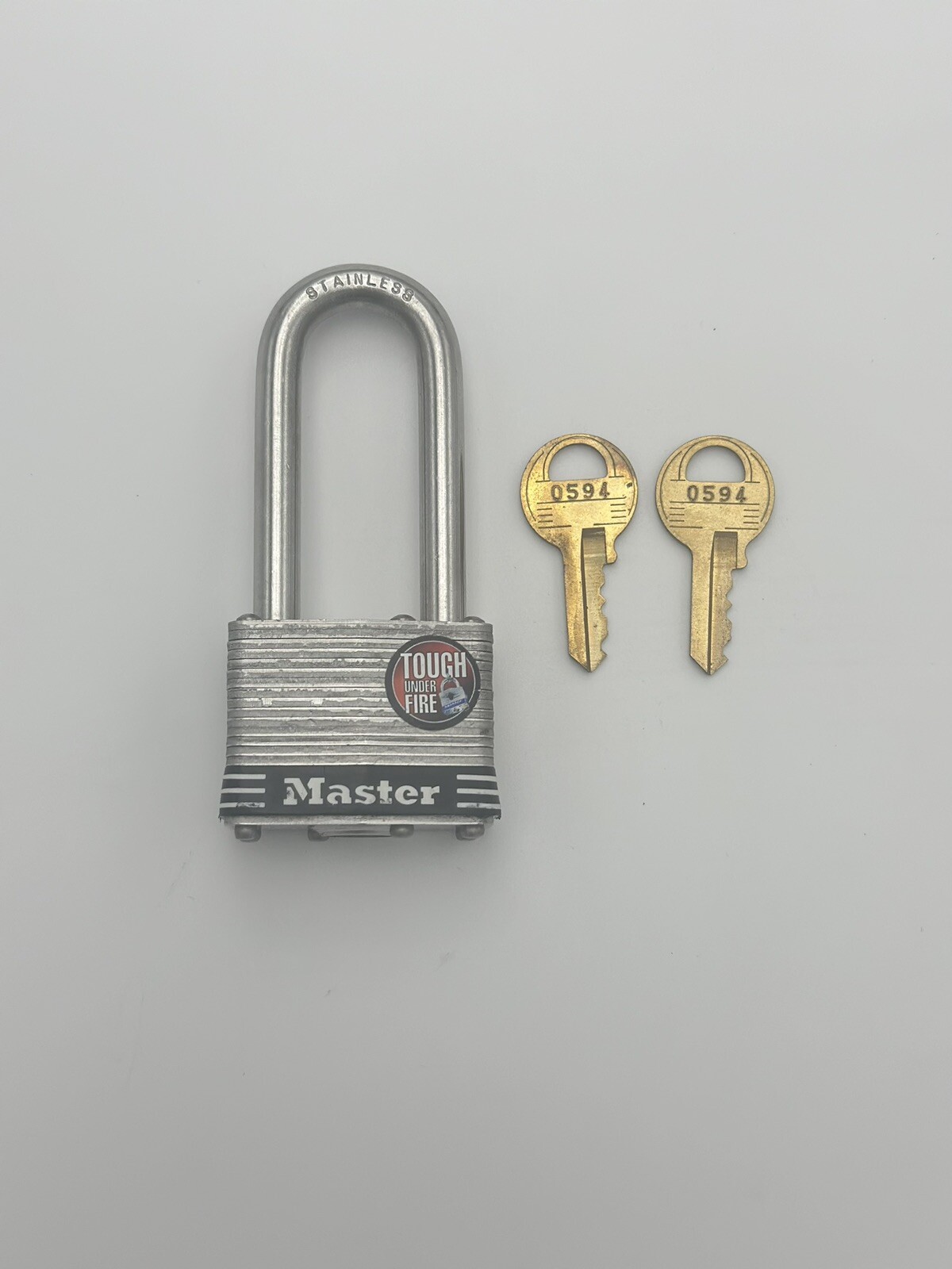 Master Lock 1SSKADLH 1-3/4" Laminated Stainless Steel Lock