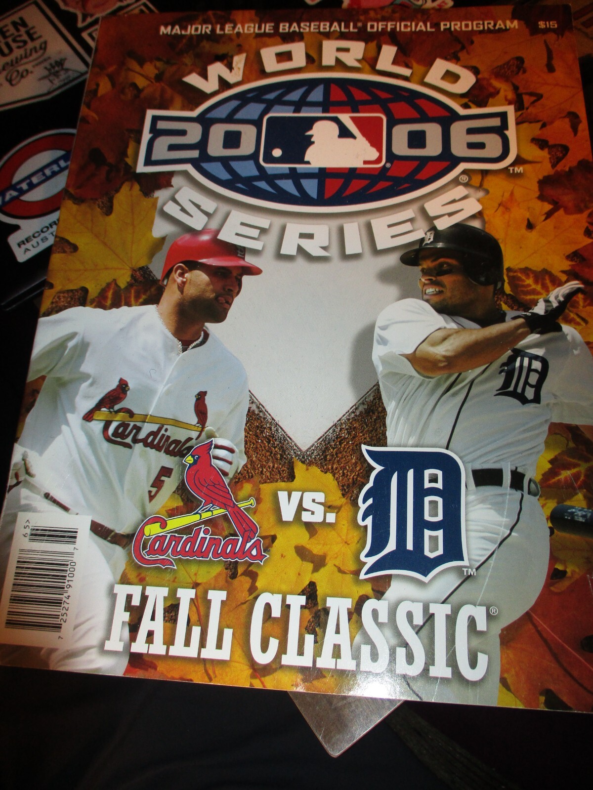 2006 World Series Program ST LOUIS CARDINALS Vs DETROIT TIGERS 240 Pages VG+