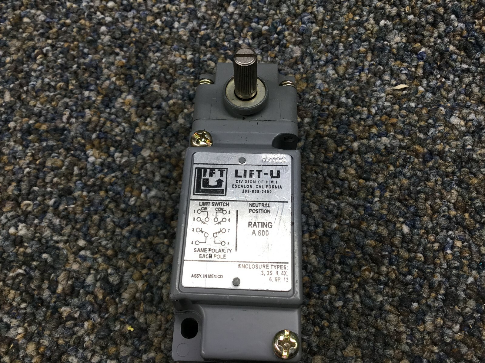 Lift-U 331-0339 Heavy Duty Limit Switch