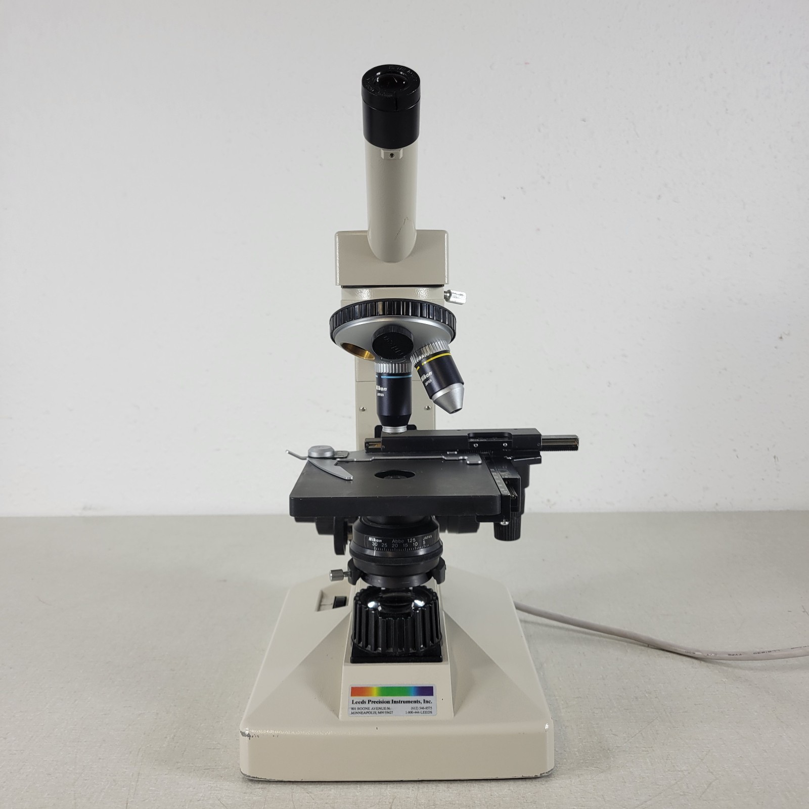 Nikon 136146 Alphaphot YS Microscope w/ E10 0.25 160/- and E40 0.65 160/0.17