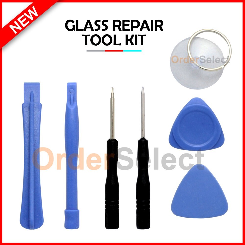 7 Pcs Glass Replacement Repair Kit Opening Tools for Motorola Defy/ Edge / Edge+