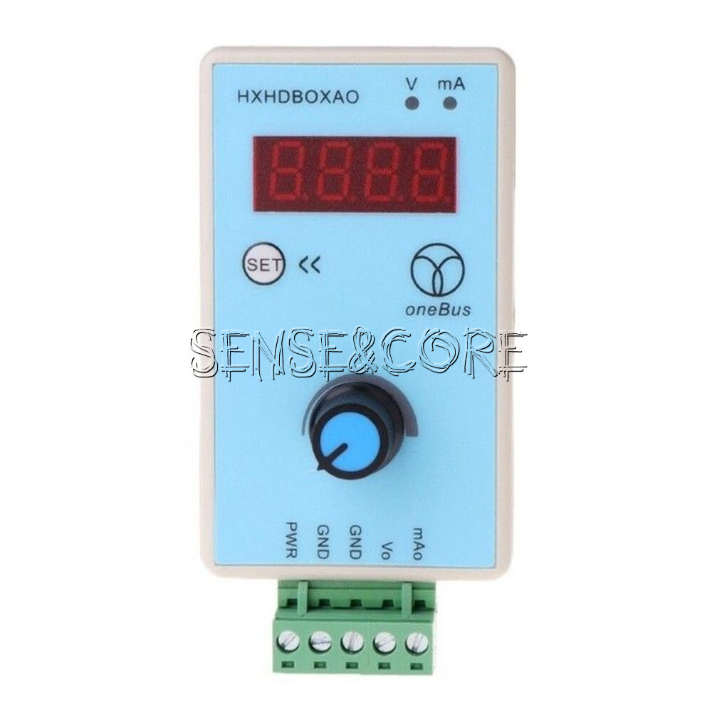 DC 15-26V Adjustable Current Voltage Analog Simulator Output Signal Generator-