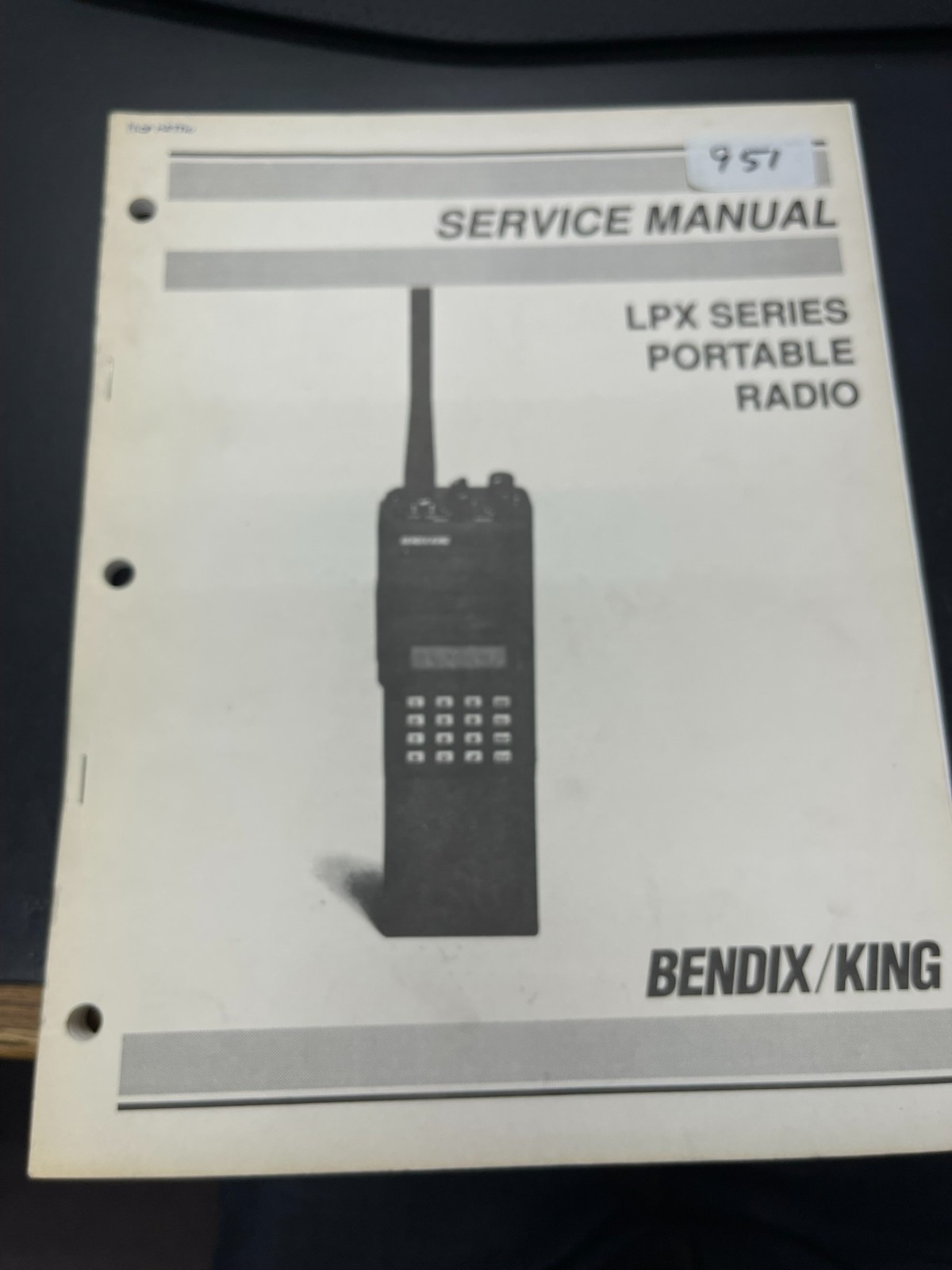 BENDIX-KING LPX SERIES 800 MHZ MANUAL