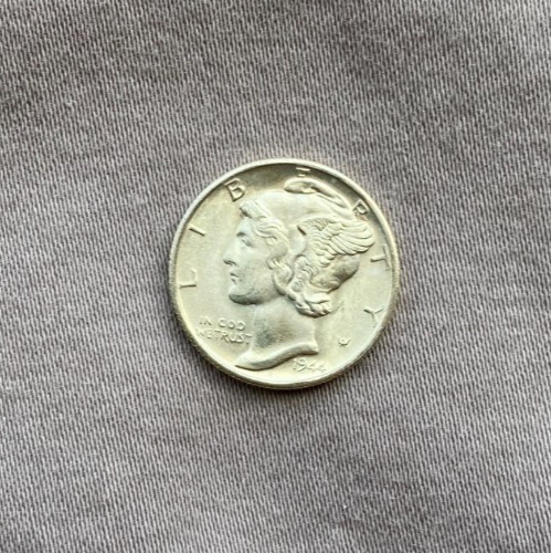 1944-S Mercury Dime BU- 90% Silver