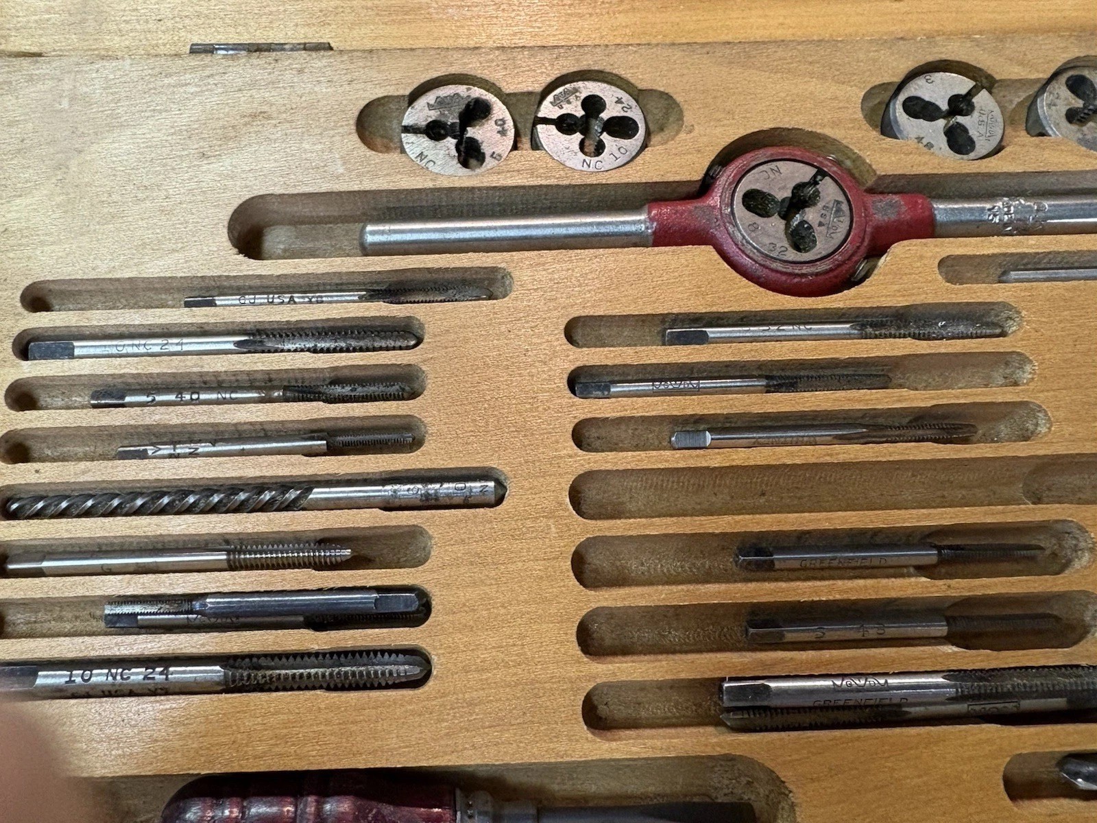 Greenfield Tap And Die Set