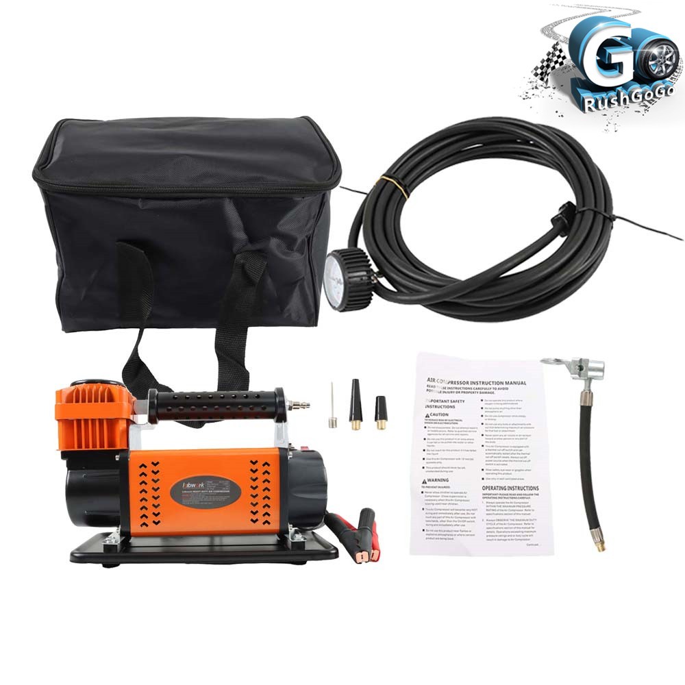 Car Tire Inflator Electric Pump Air Compressor Heavy Duty Portable 150PSI 12V