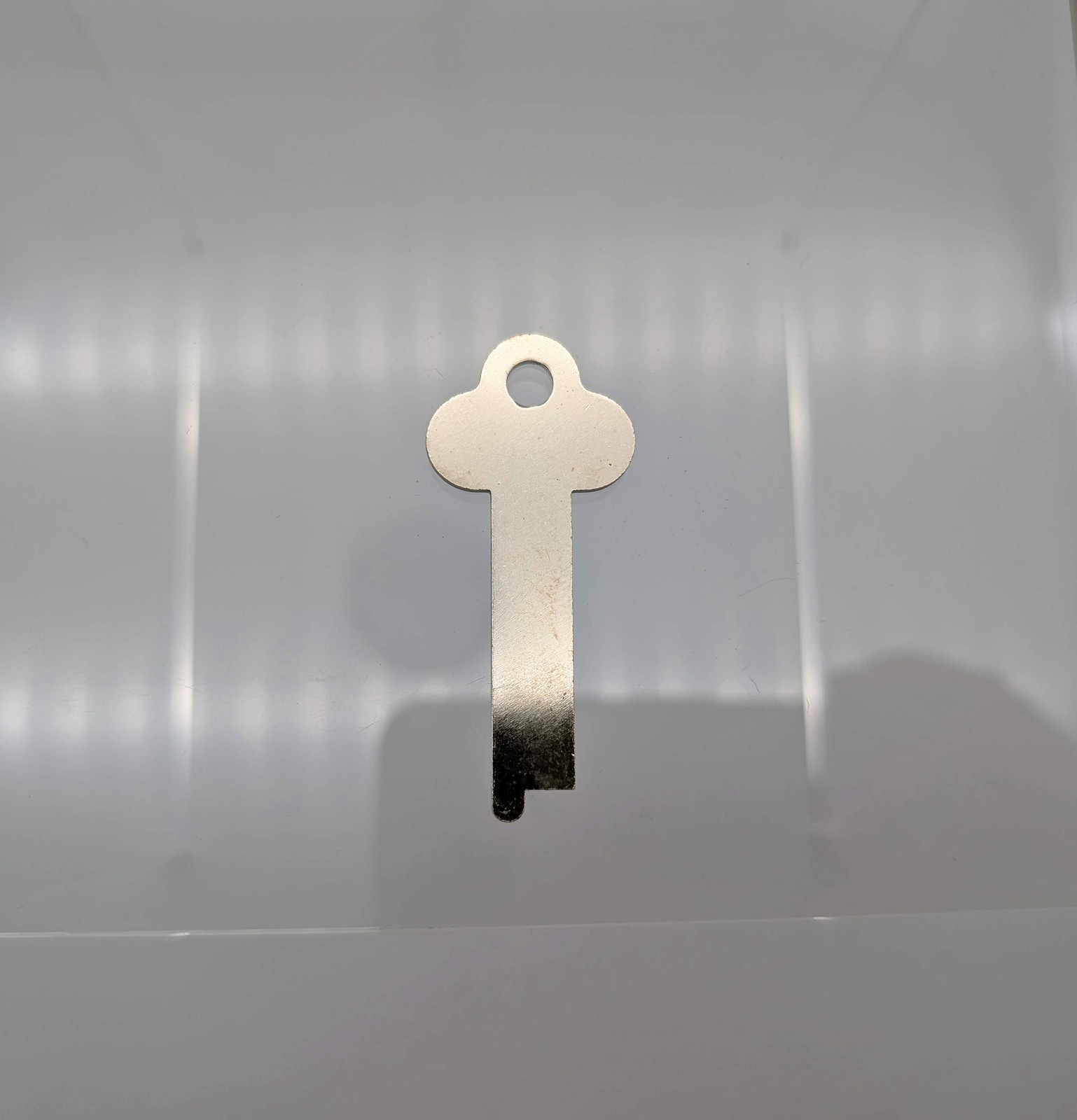 5x Ilco 1222B Flat Steel Key Blanks 0.050" Thick x 0.375" Wide