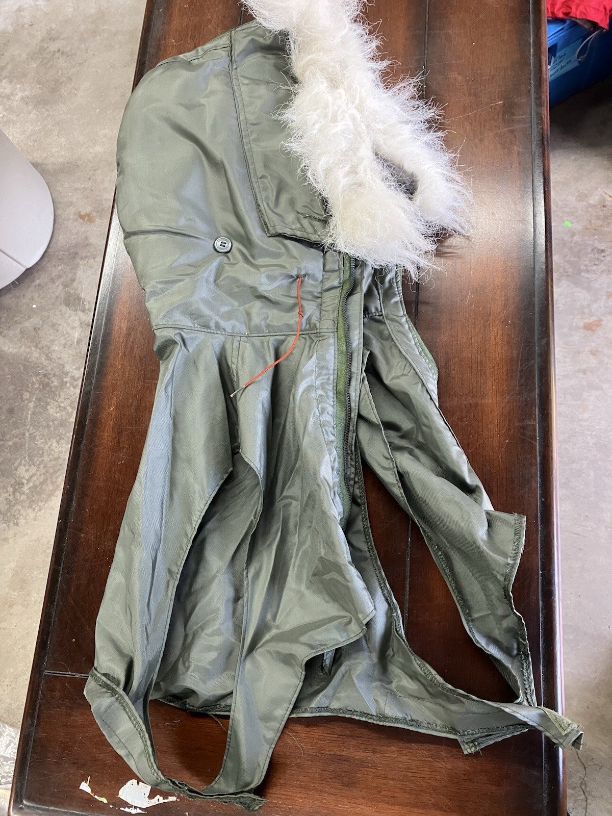 USAF Winter Flyer's Hood  8415-01-027-6034 w/underarm loops