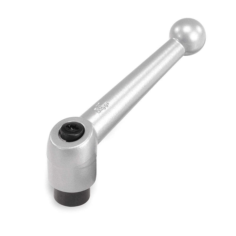 KIPP K0116.5A61 Adjustable Handle,5/8"-11,Zinc 3GFT5