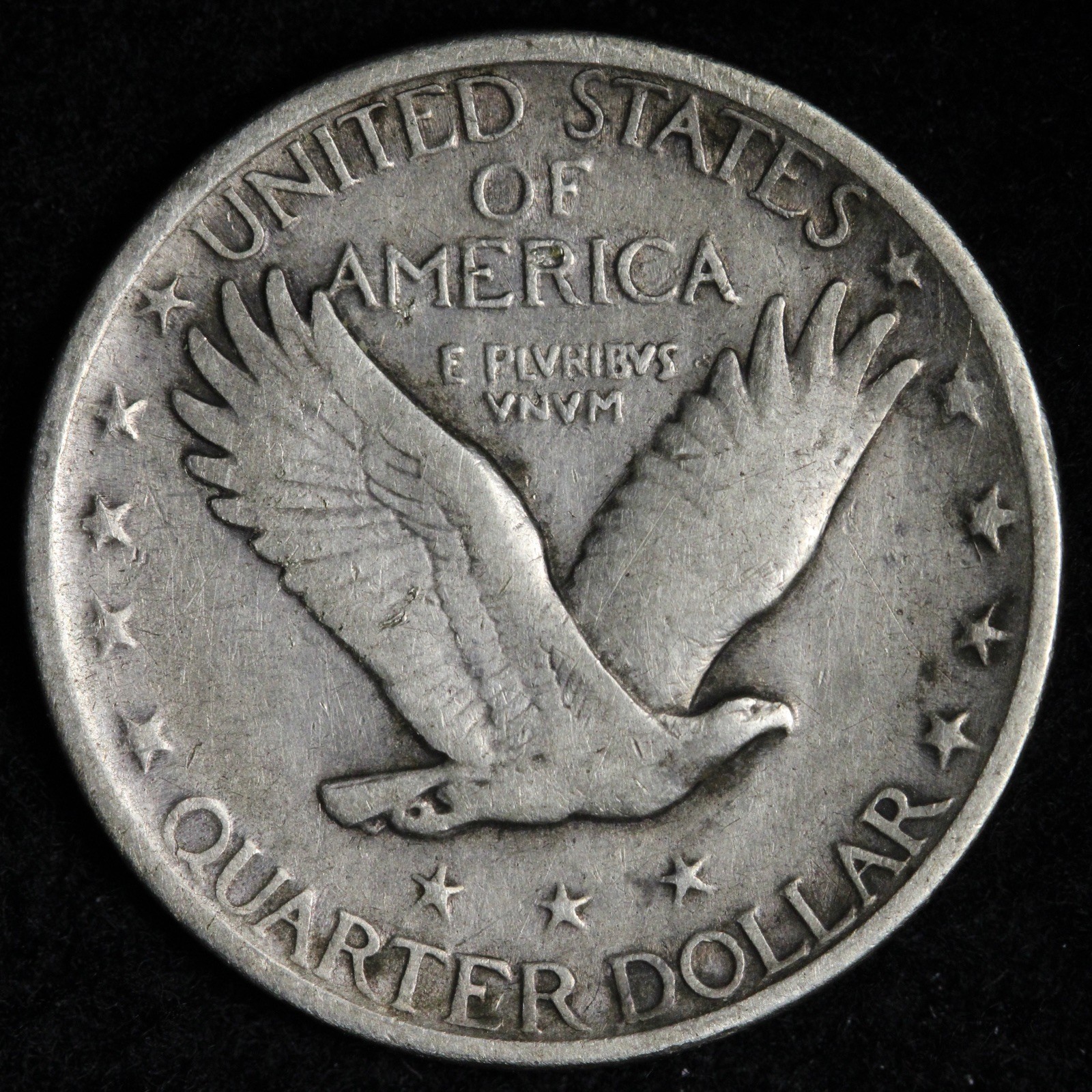 1920 Standing Liberty Silver Quarter XF E344 DZNM