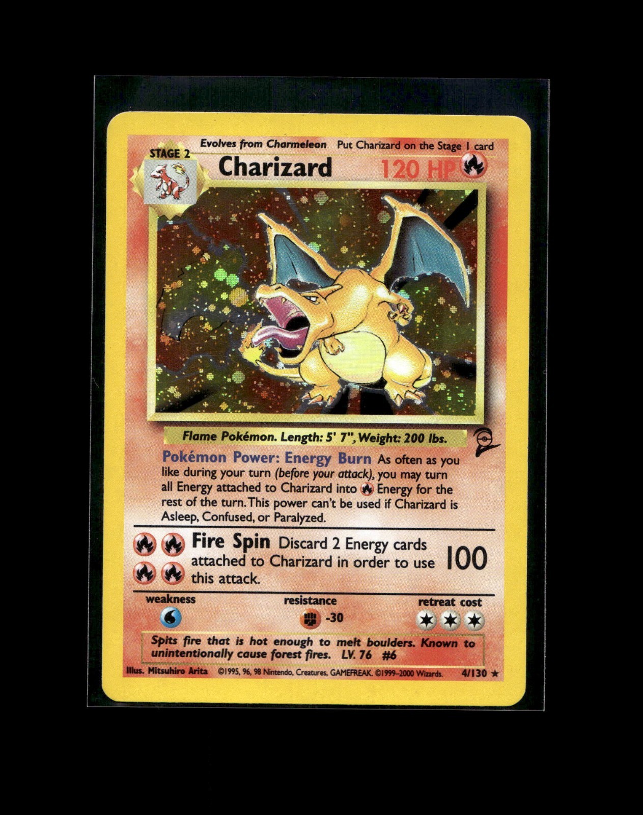 Charizard Charmander Charmeleon Pokemon Card! Holo/Reverse Holo Rare EX Cards!