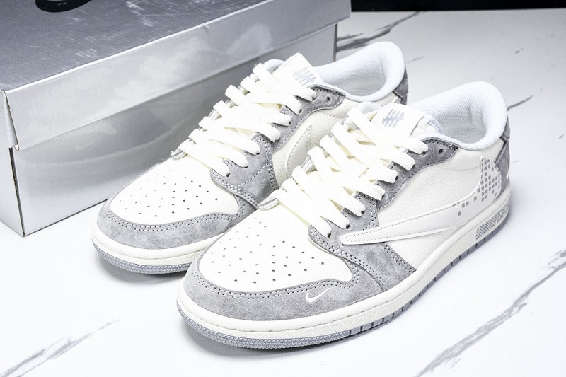 AJ 1 Retro Low OG SP Collab White/Gray DM7866-048 Men's Shoe Sizes 4-11