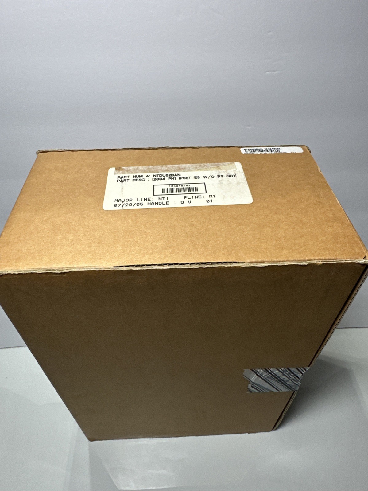 Nortel NTDU82BAN I2004 IP Phone Charcoal Gray Housing Bezel NOS OEM