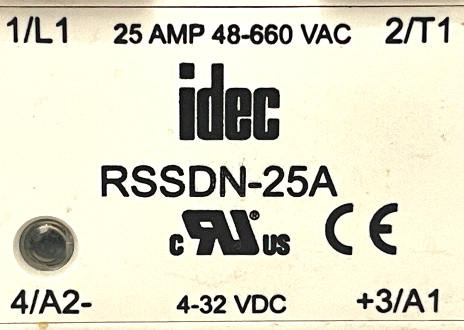USED Idec RSSDN-25A Relay