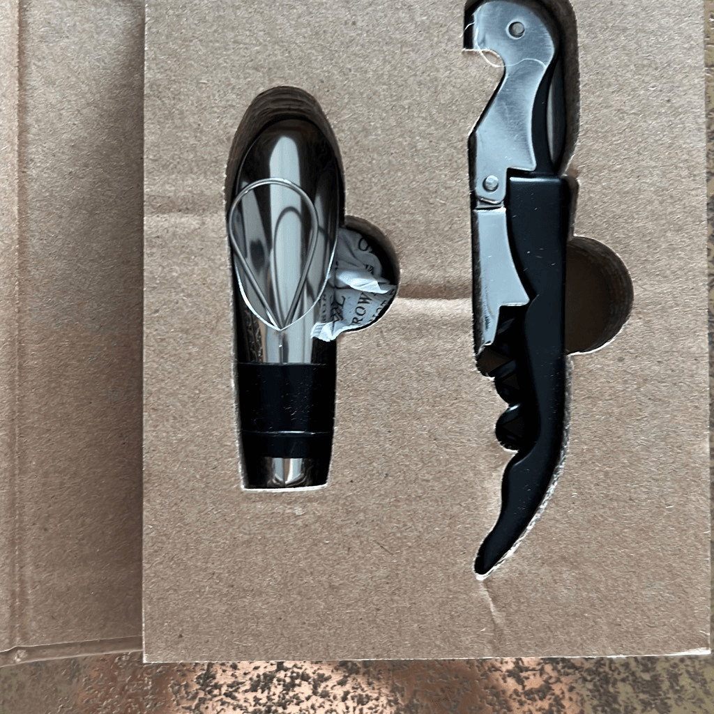 More Wine Please Corkscrew Set Boxed