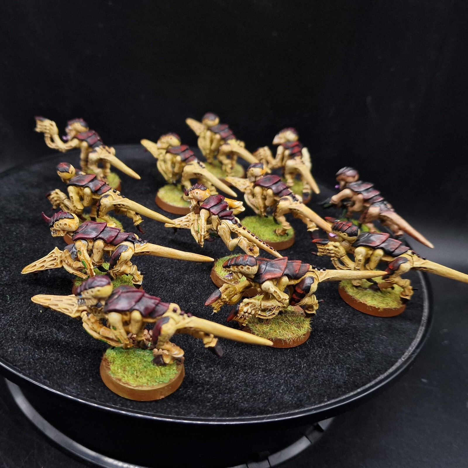 Pro Painted Warhammer 40k Tyranid Termigants ×12 E7 games workshop tyranids
