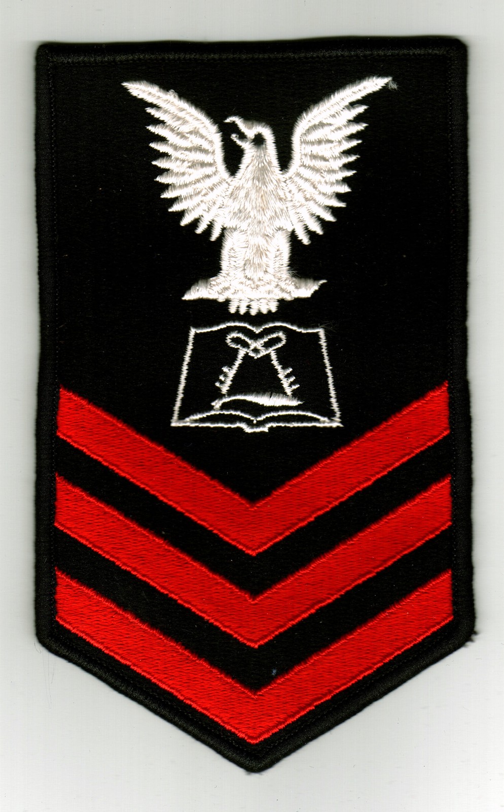USN MALE RATING BADGE MS1 MESS MANAGEMENT SPECIALIST FULLY EMBROIRDERED