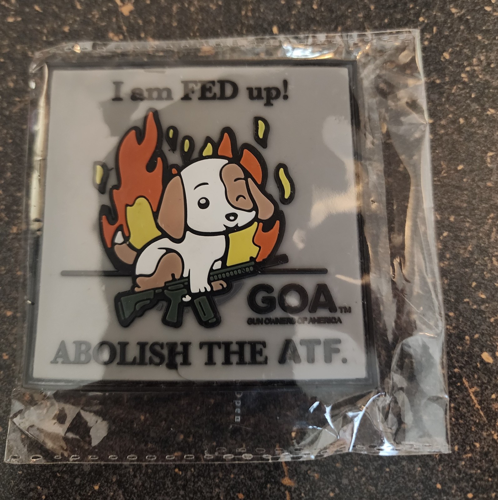 Shot Show 2026 GOA Gun Owners Of America I am Fed Up Abolish The ATF Patch