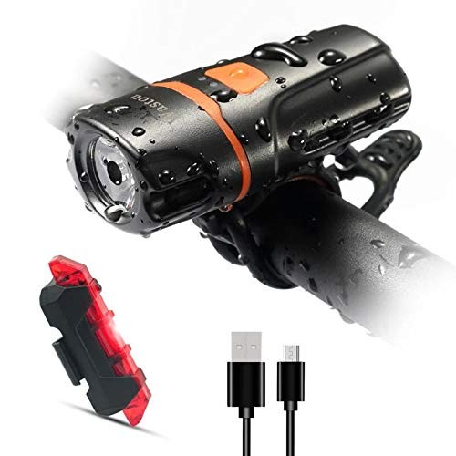 Wastou Bike Lights, Super Bright Bike Front Light 1200Lumen, IPX6 Waterproof ...