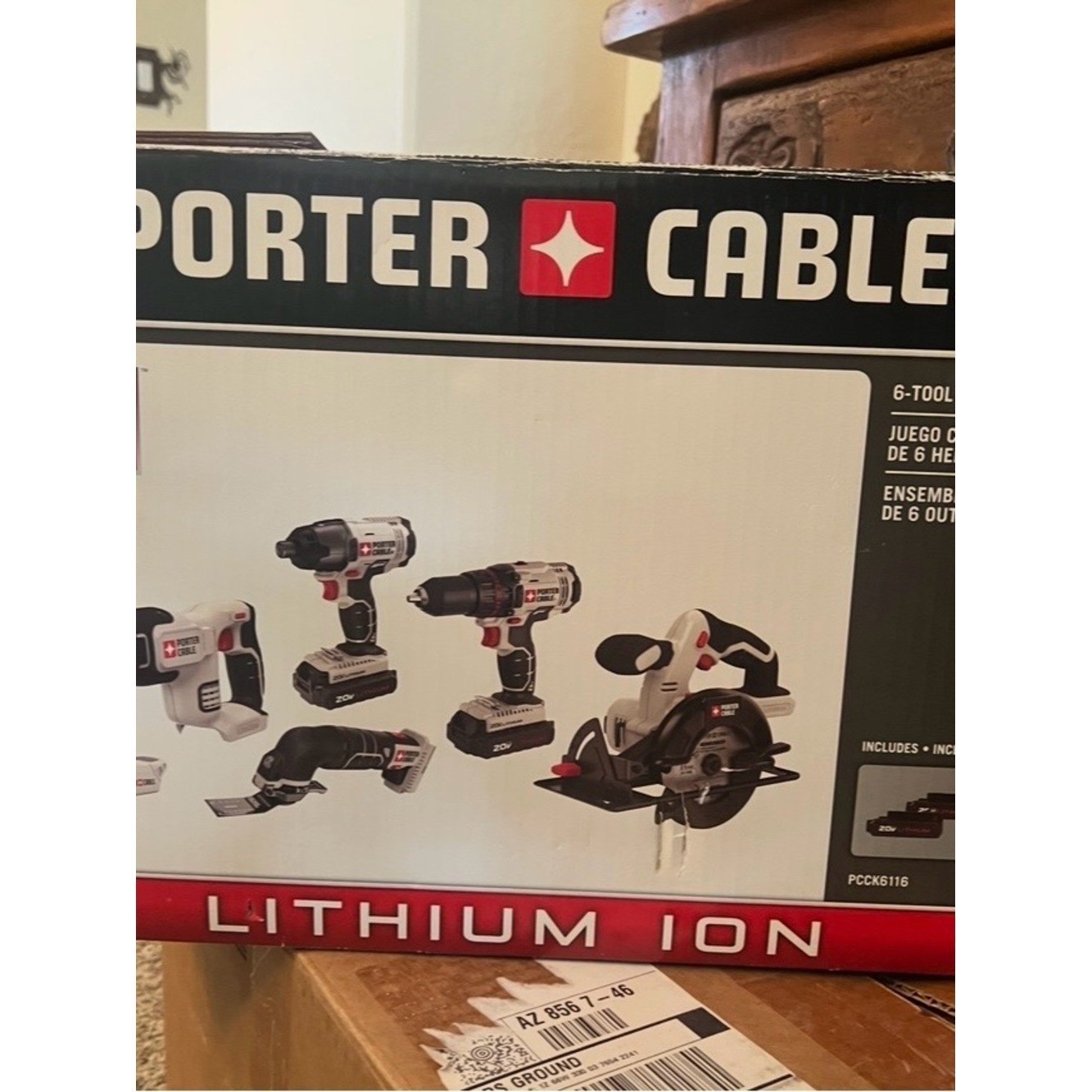Porter-Cable 6-Piece Lithium Ion Tool Set
