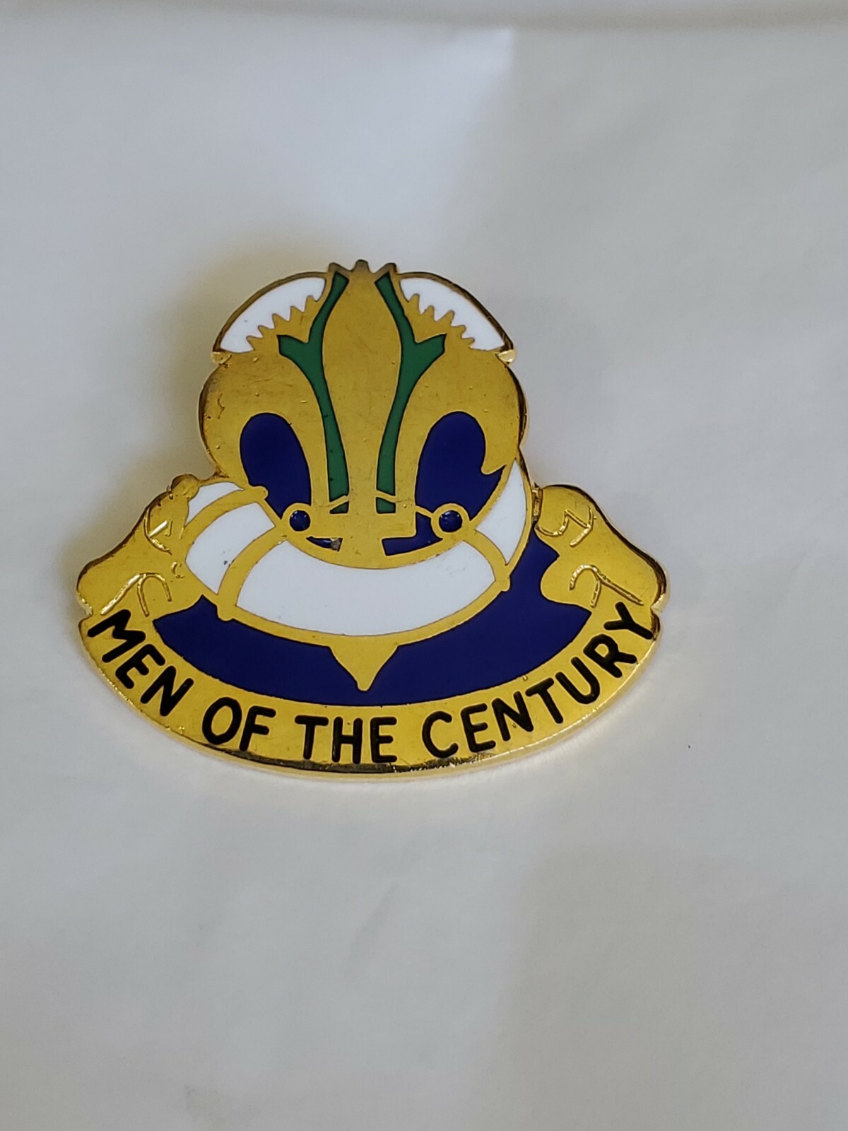 Men Of The Century US Army 100th Division Lapel Pin