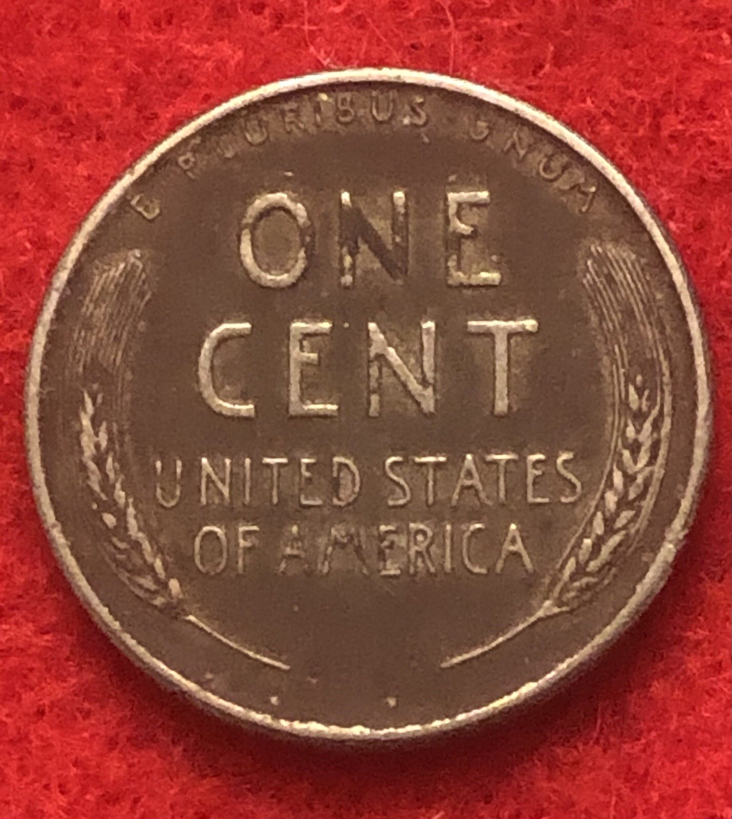 1943 1C USA Steel Cent Lincoln Wheat Penny  WWII Coin “Steelie” Free Shipping