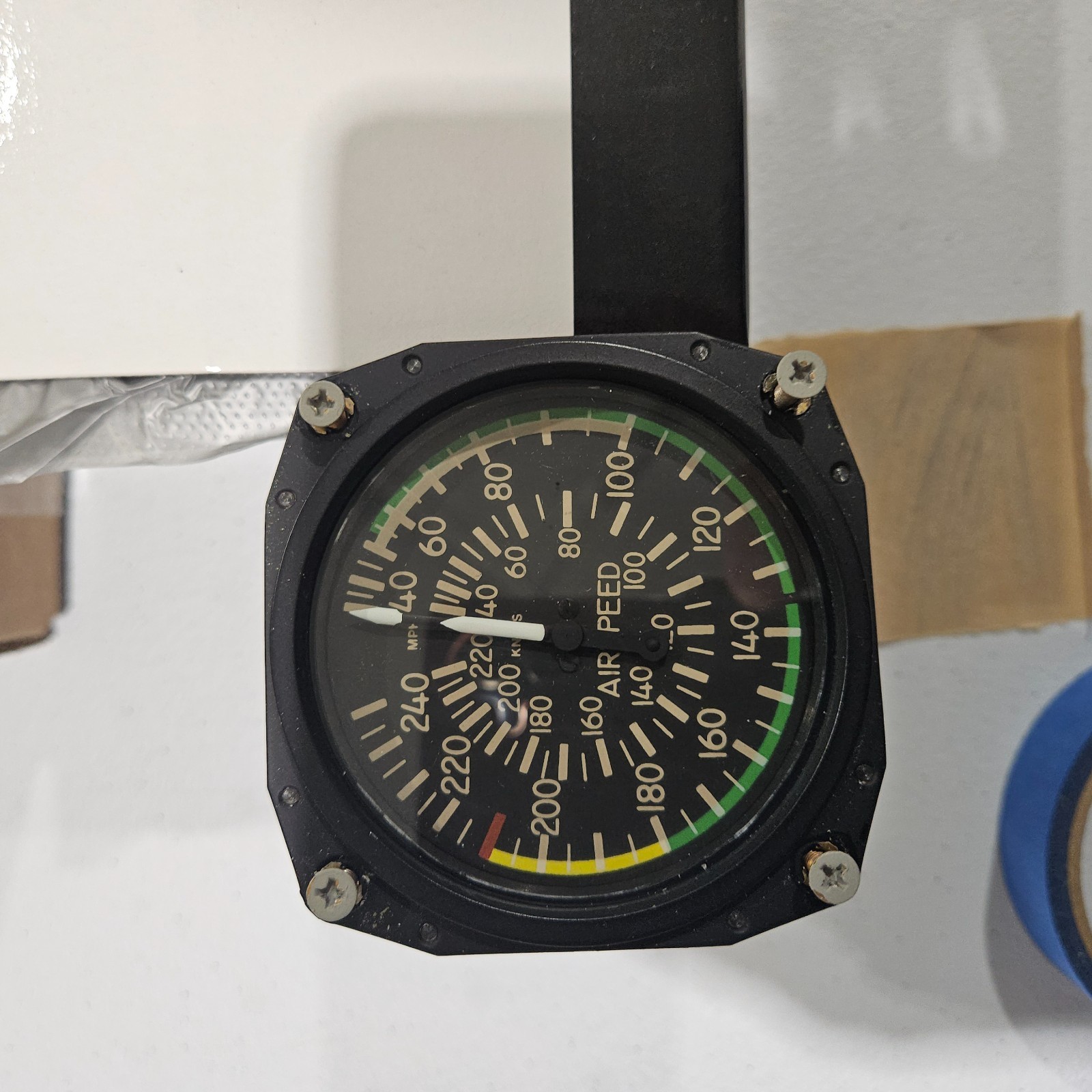 aircraft instrument airspeed indicator