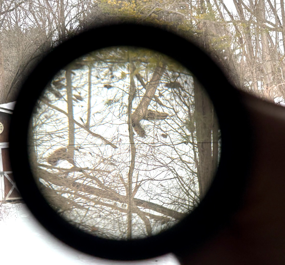Norman Ford The Texan 4x Crosshair Reticle Rifle Scope Vintage