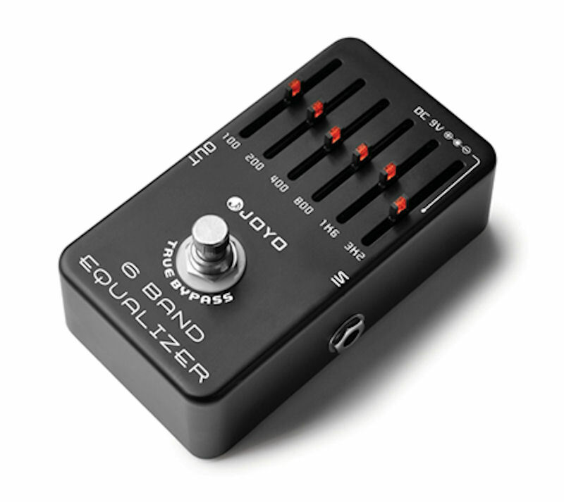 Joyo JF-11 EQ Equalizer 6-Band Guitar Effect Pedal True Bypass New