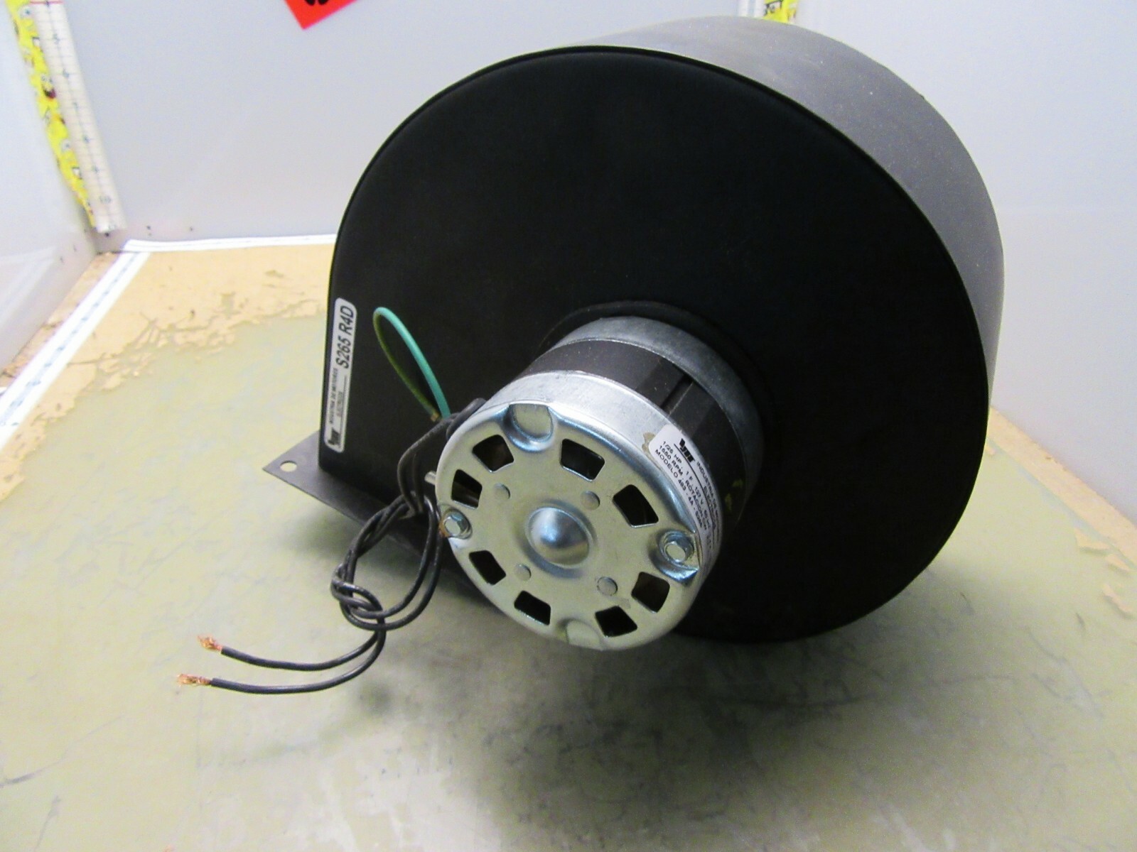 industria de motores 483-4a-s265 1/25hp squirrel cage blower fan 127V [2*W-4]