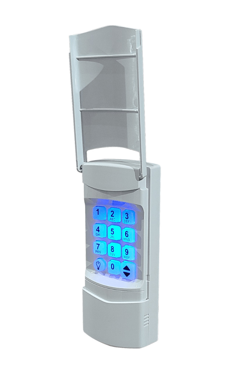 Linear LD033 NMTK  Wireless Garage Door Opener Keypad, Gray