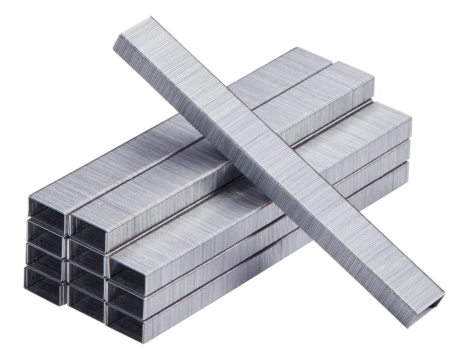 Bostitch Standard Staples 5000 Count - 1/4" Leg, Chisel Points for Precision
