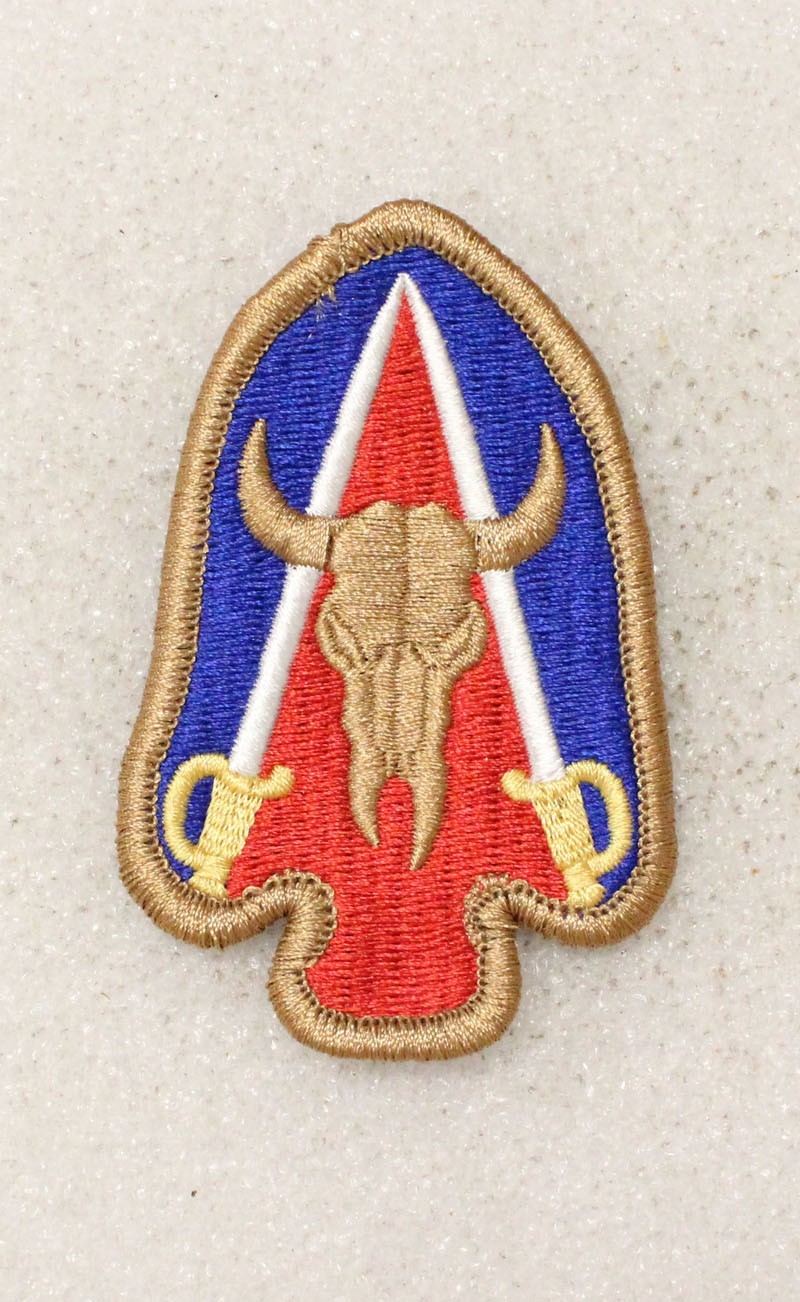 Army patch 5499 - 1889th Support Group w/merrowed edge