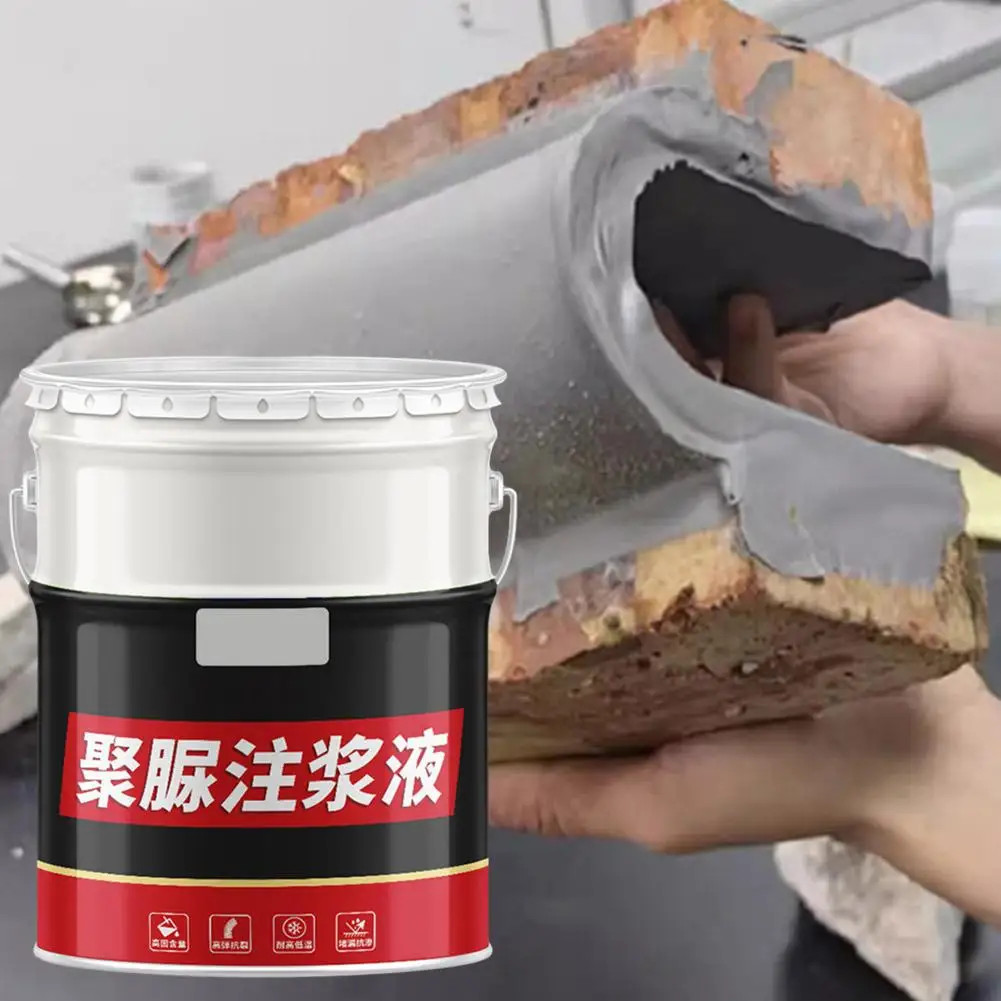 Waterproof Gray Sealing Coating Toilet Repair Tool for Roof Leakage CrackSeepage