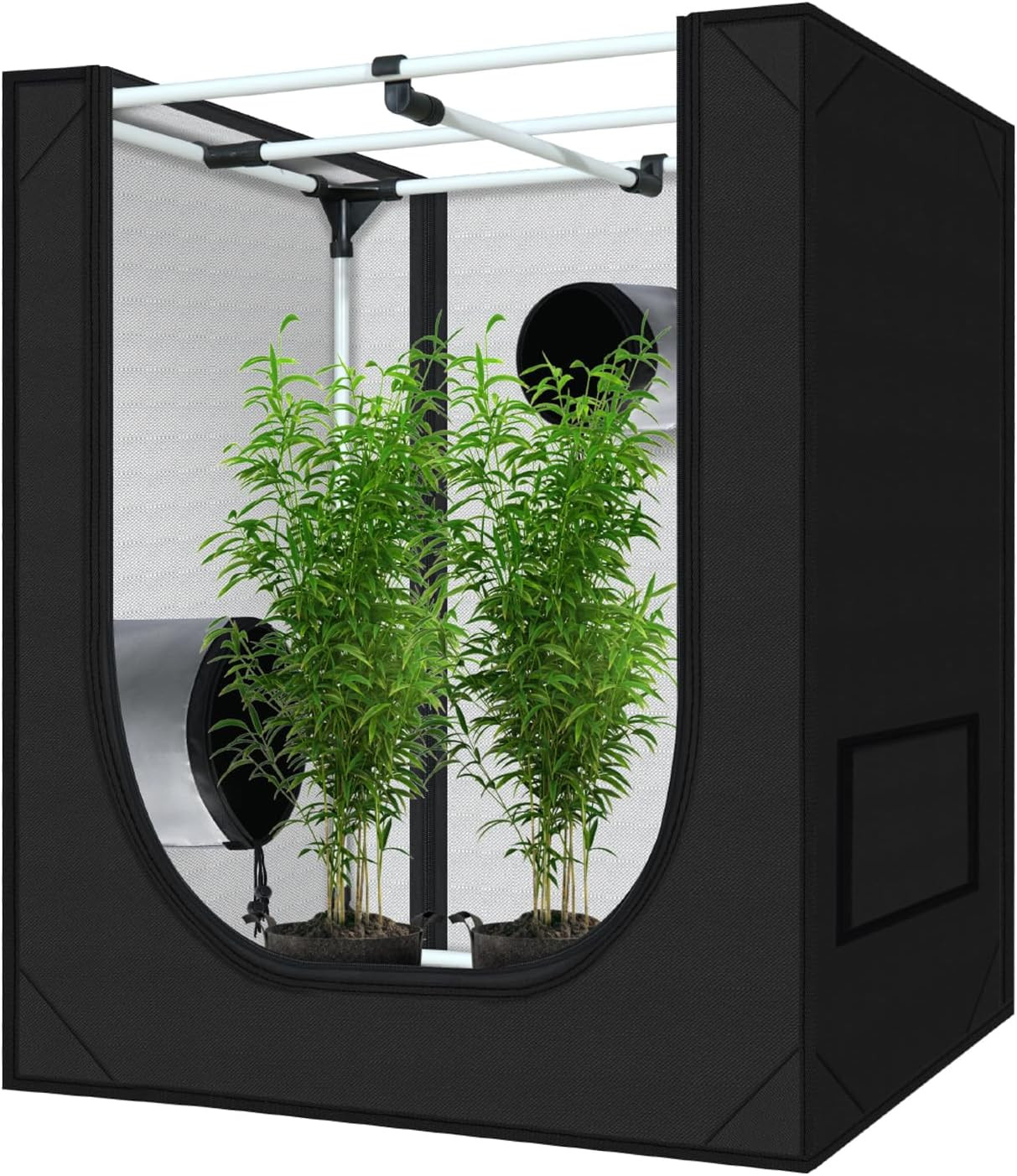 Zazzy Grow Tent 18"X30"X36" Hydroponic Heavy Duty Dark Room Reflective Mylar Gro