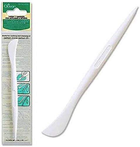 Notions - Clover Hera Marker - Slim # 4002 - Great for Finger Pressing Seams