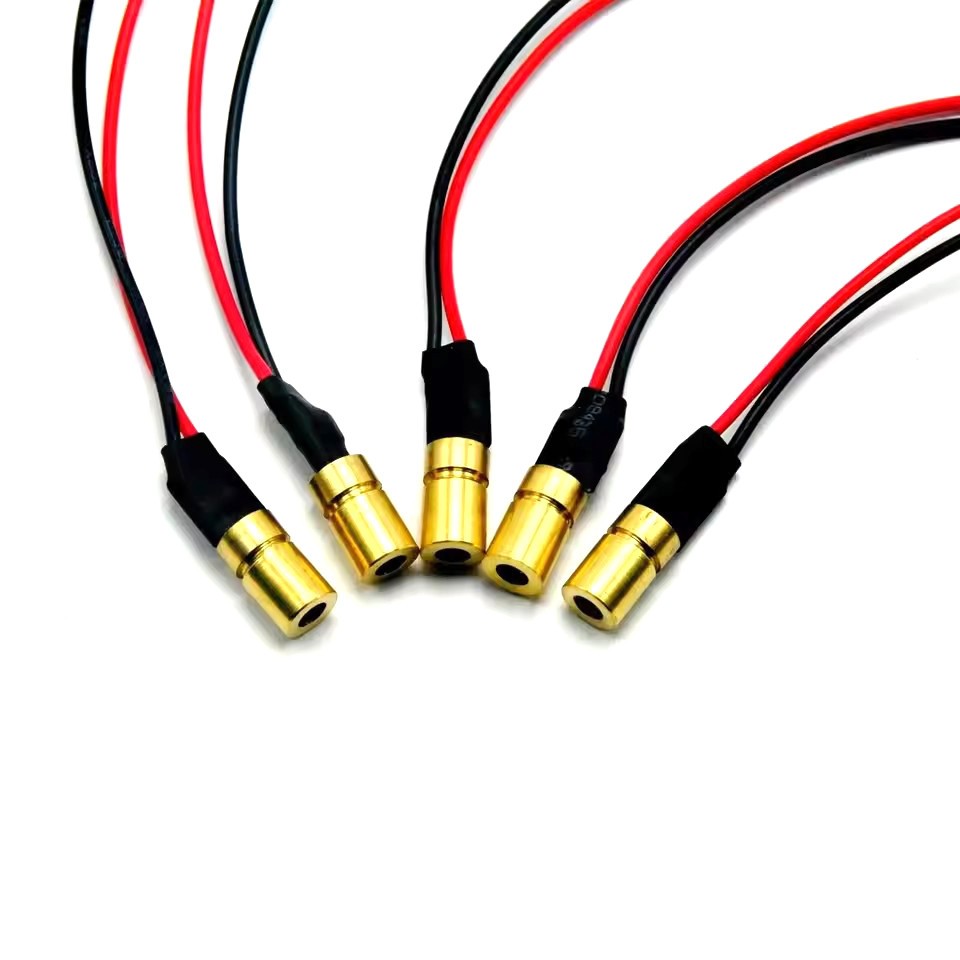 5pcs  10mW 405nm Violet/Blue Dot Focusable Laser Diode Module Mini 6x10mm