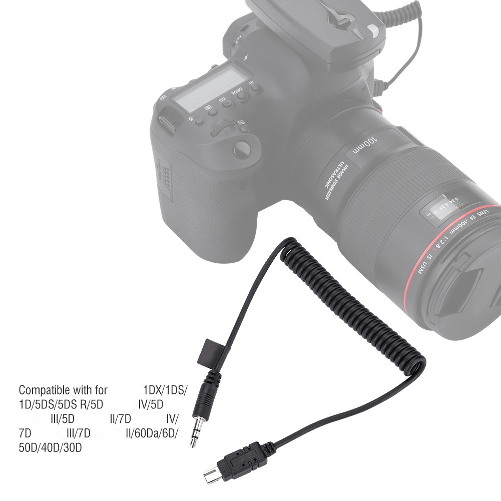 (3.5mm-N3)MC-DC2 Shutter Cable 0.5m Camera Remote Shutter Release Connecting BEA