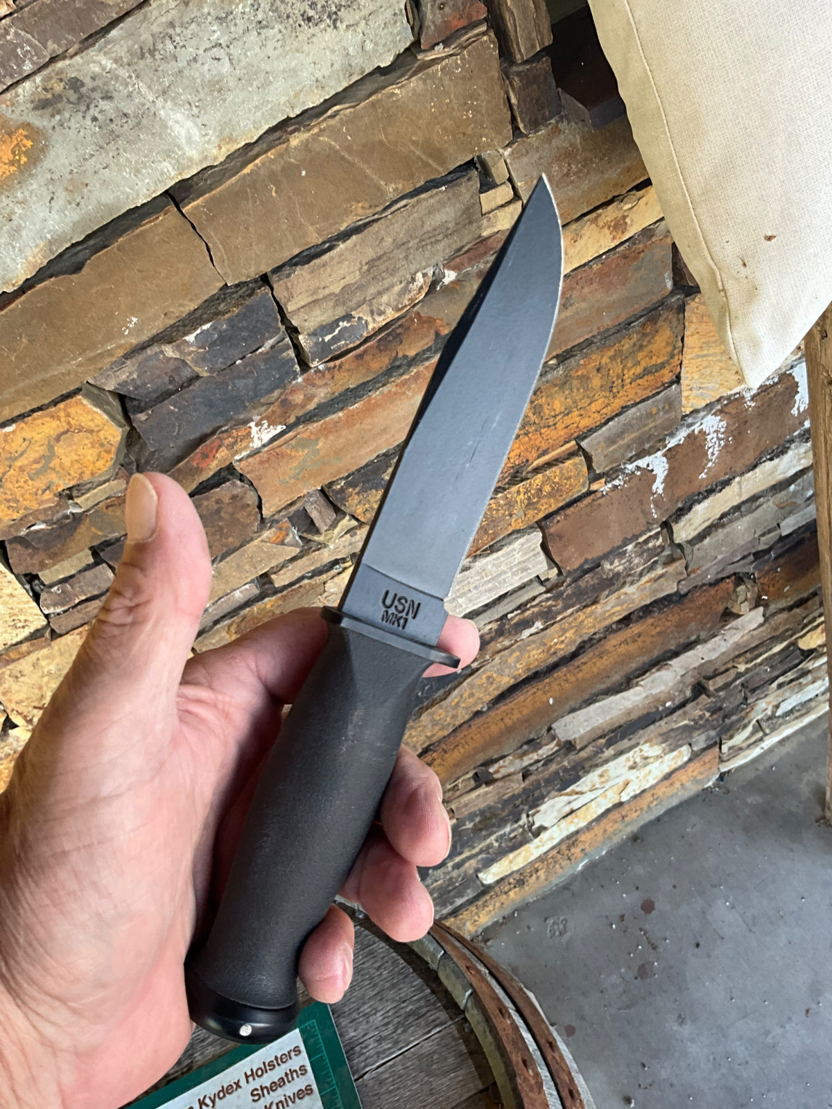 Ka Bar Used Knife Hunting Bushcraft Survival Military