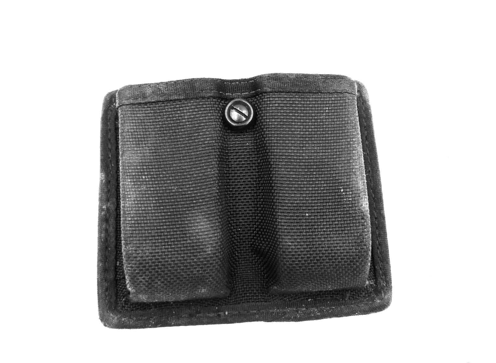 (2X) Gould X617 3  Double Mag Pouch Without Flaps, Black - Used