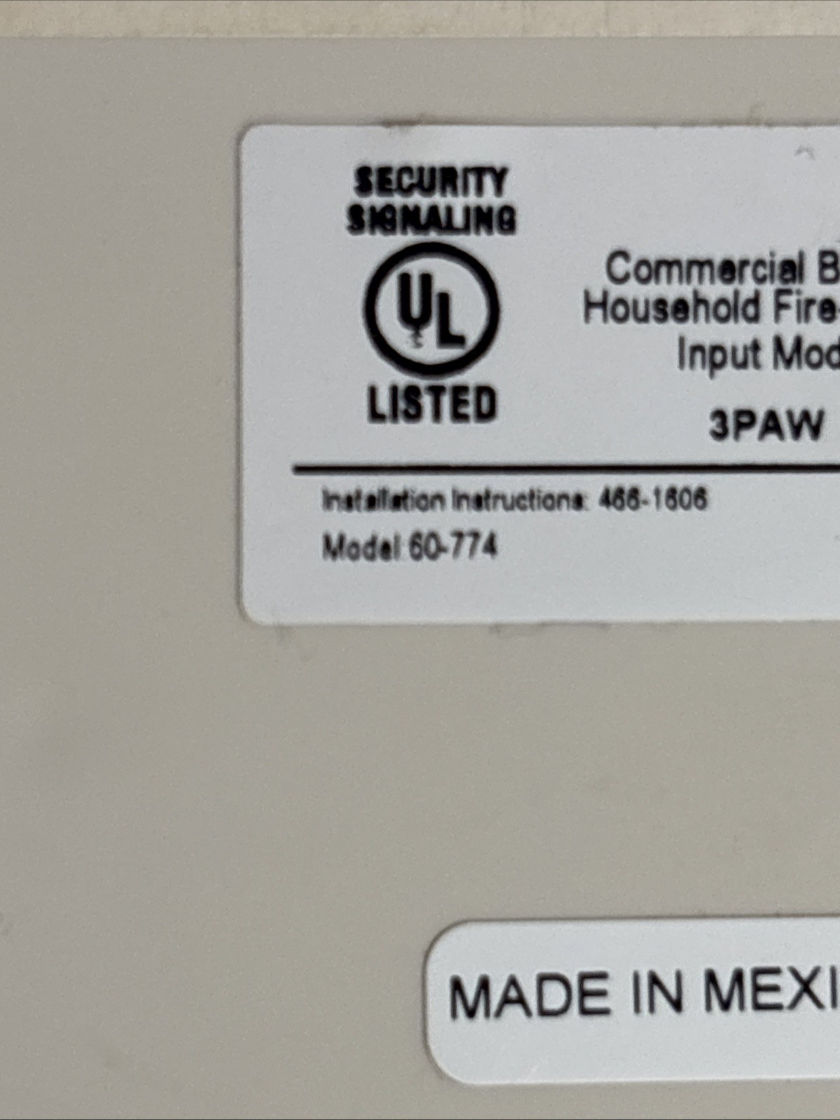 2 ITI BUS 8 ZONE HARDWIRE INPUT MODULES 60-744