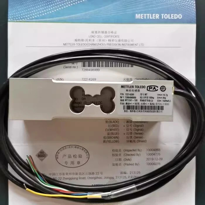 New Mettler Toledo MT1241 Series Load Cell Single Point Inductor MT1241-100