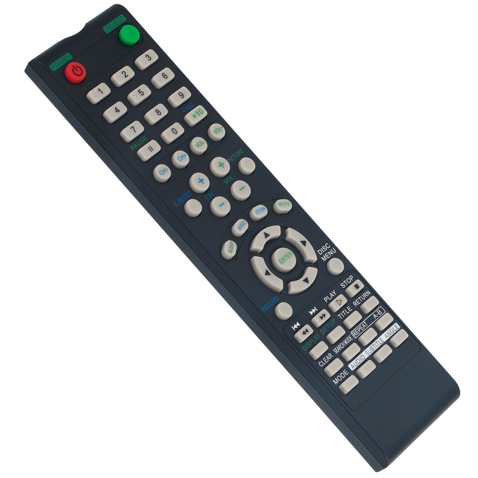 N9278UD Replace Remote for Emerson TV EWC19T3 EWC19T2 EWC27T3 EWC19T4 EWC19T5