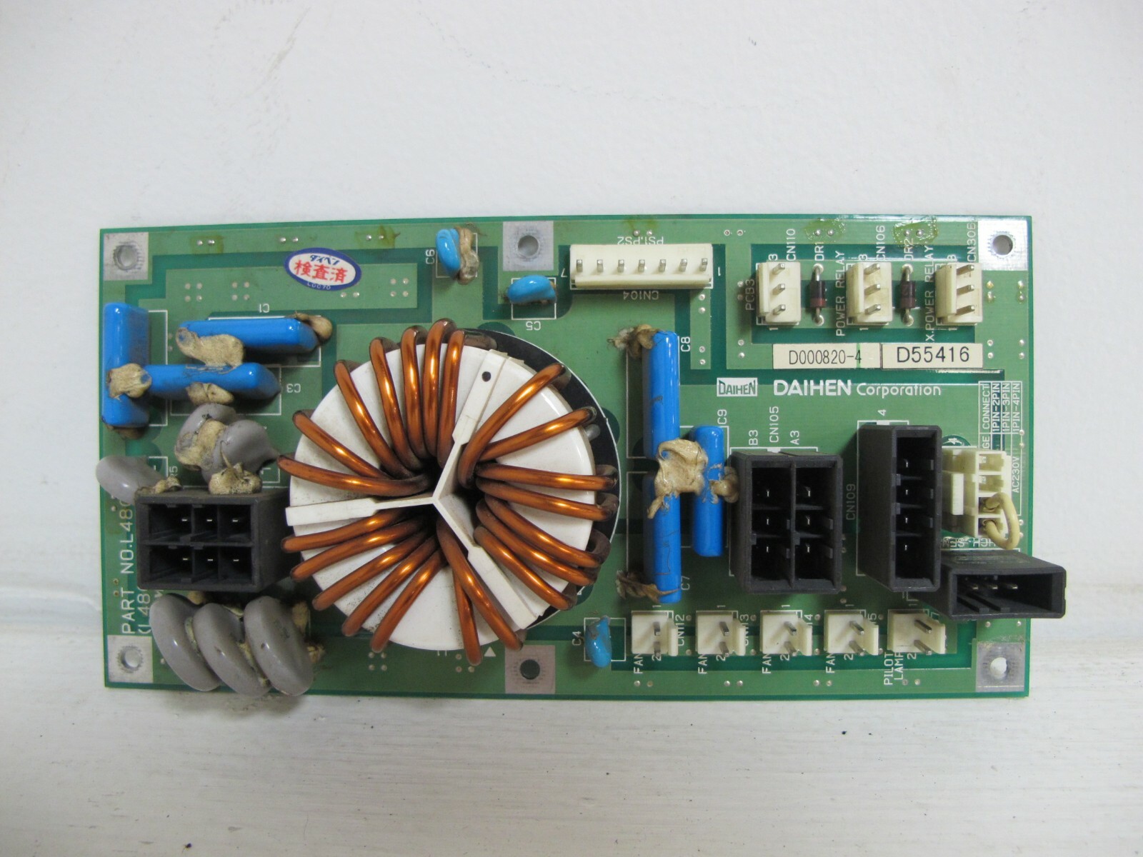 Daihen L4800P Control Board AC Servo System OTC DR Sankyo Seiki PC L4800P02 L