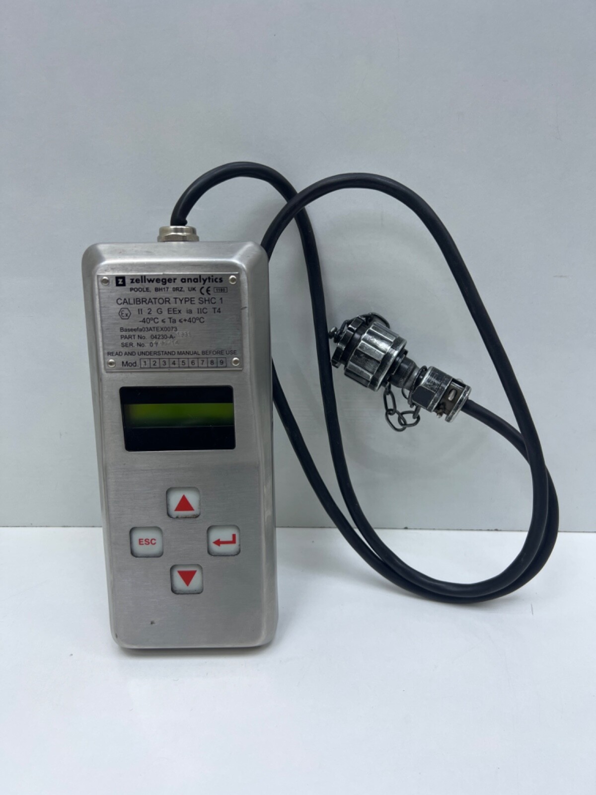 Zellweger Analytics 04230-A-1001 Calibrator Type SHC 1