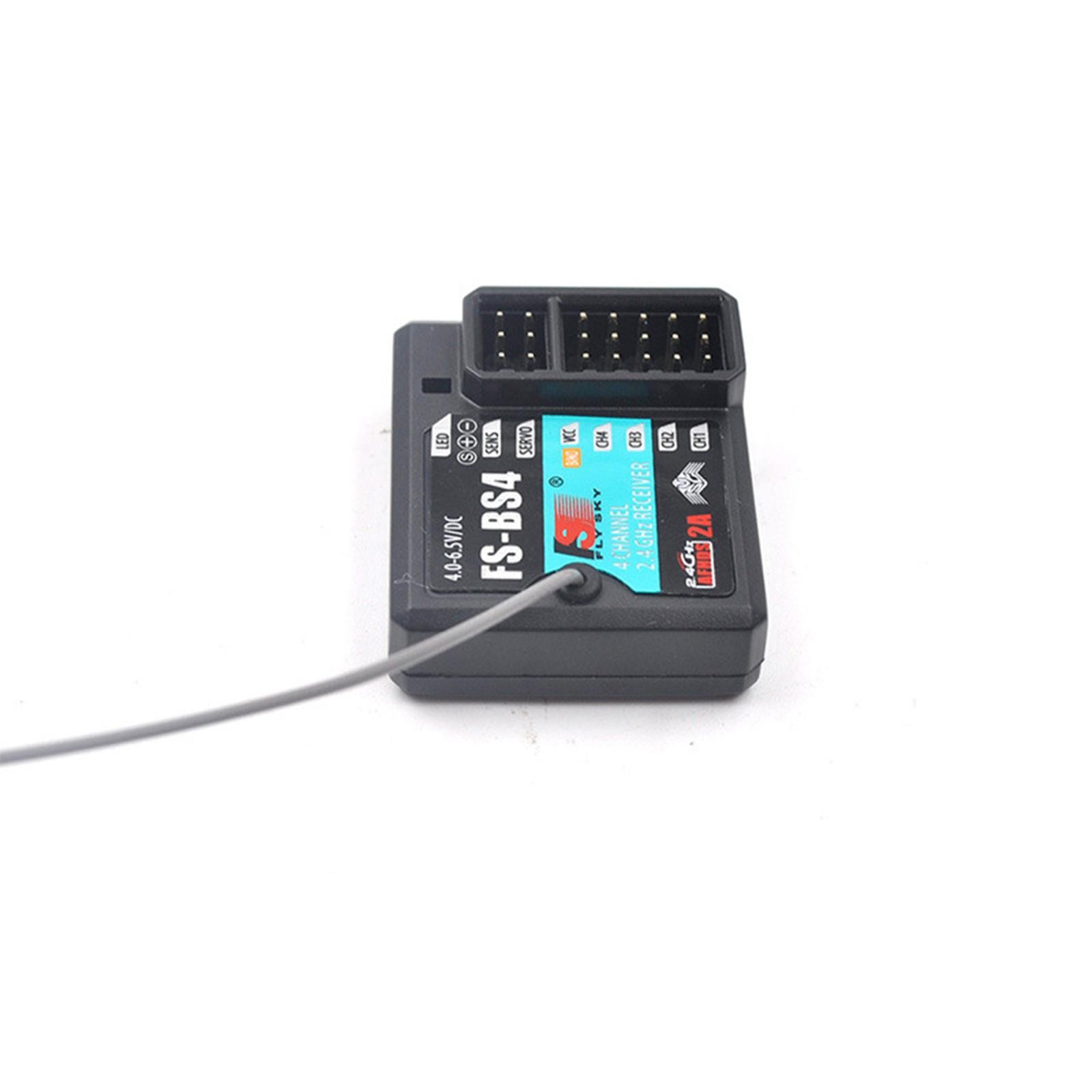 FS-BS4 2.4Ghz 4CH Receiver Kit with Gyro for FS-IT4S FS-GT5 AFHDS2A Transmitter