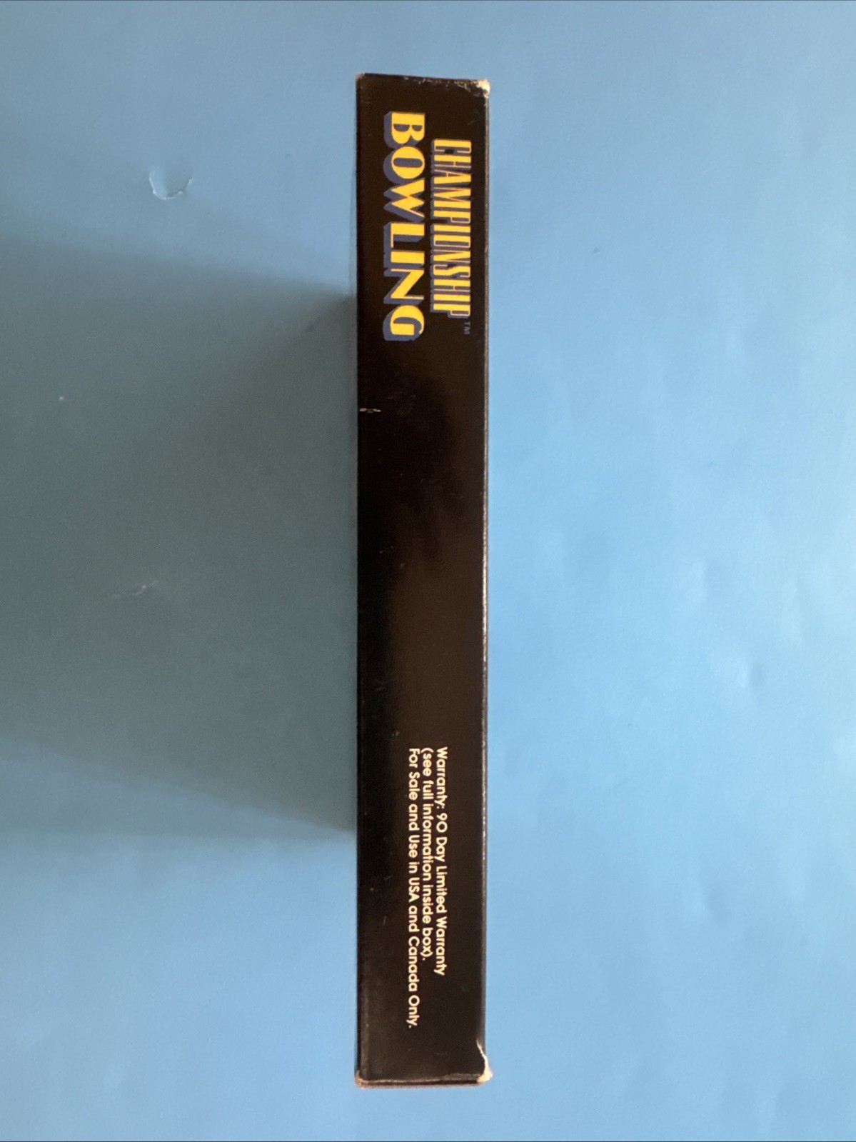 Championship Bowling Nintendo NES BOX only Clean All Around Authentic