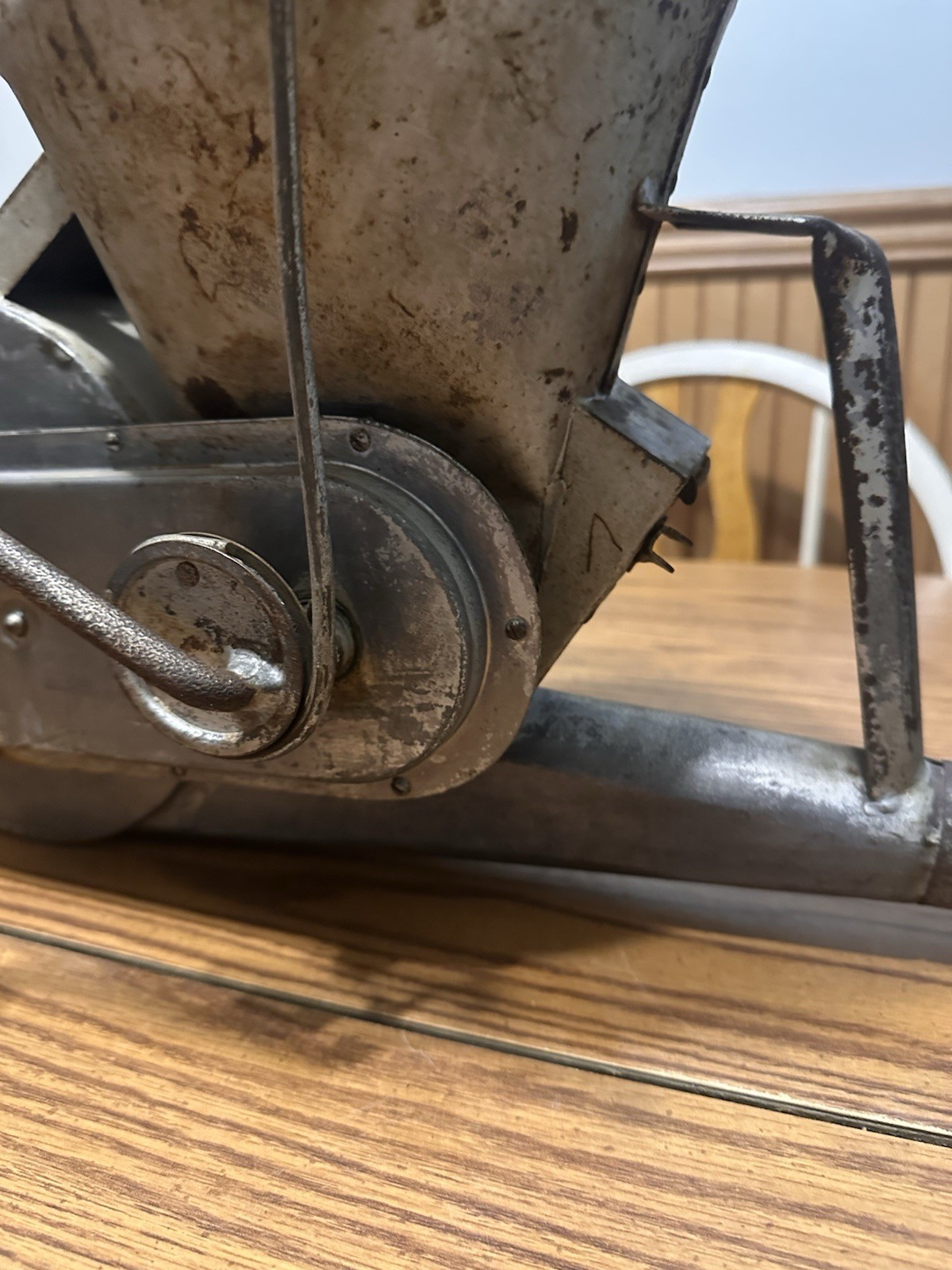ANTIQUE W.J CRAVEN CO EVERSHAM DUSTER SEEDER ROTARY BLOWER MACHINE EXTERMINATOR