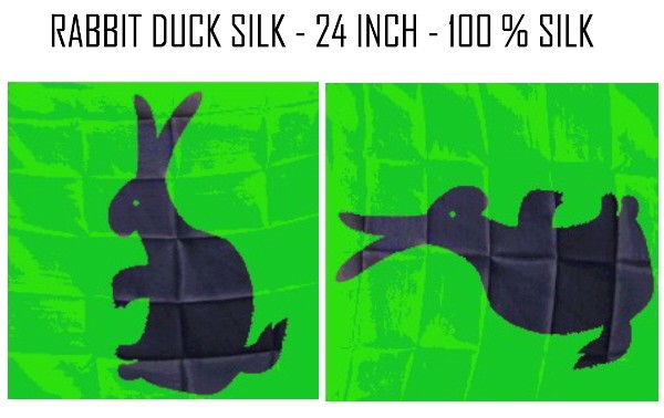 RABBIT / DUCK SILK - 24 INCH 100 % SILK