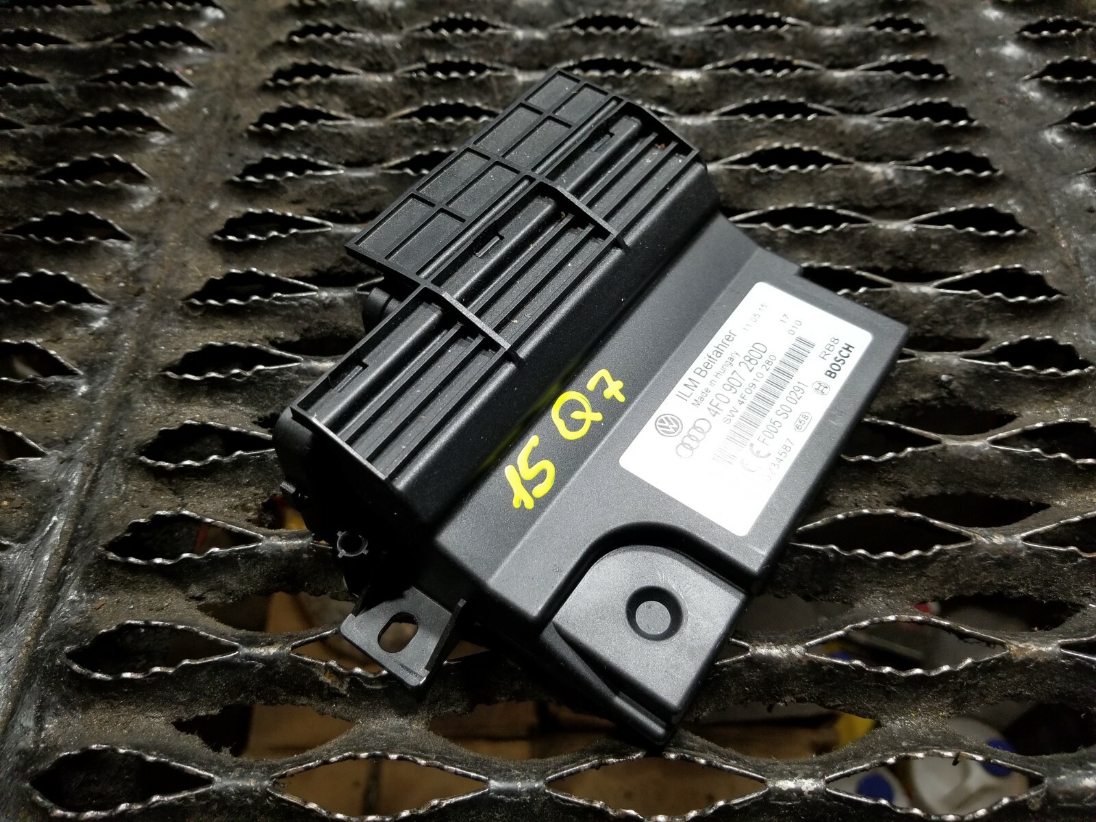 11 12 13 14 15  AUDI Q7 ONBOARD POWER SUPPLY CONTROL MODULE OEM 87k